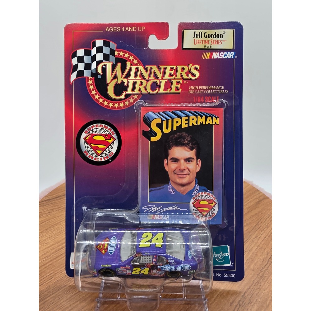 Jeff Gordon Winner's Circle Lifetime Series 5 Superman 1/64 Diecast Car 1999
